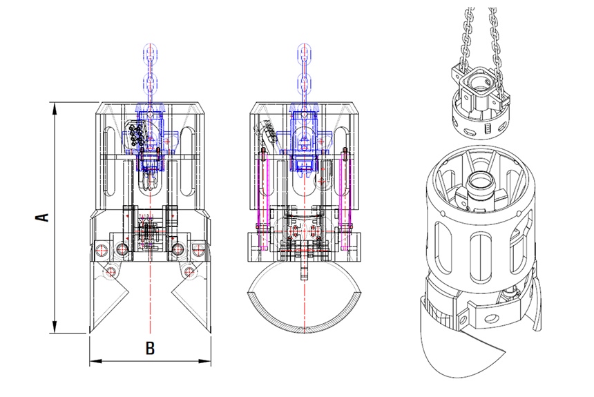 Short Hammer Grab Drawing